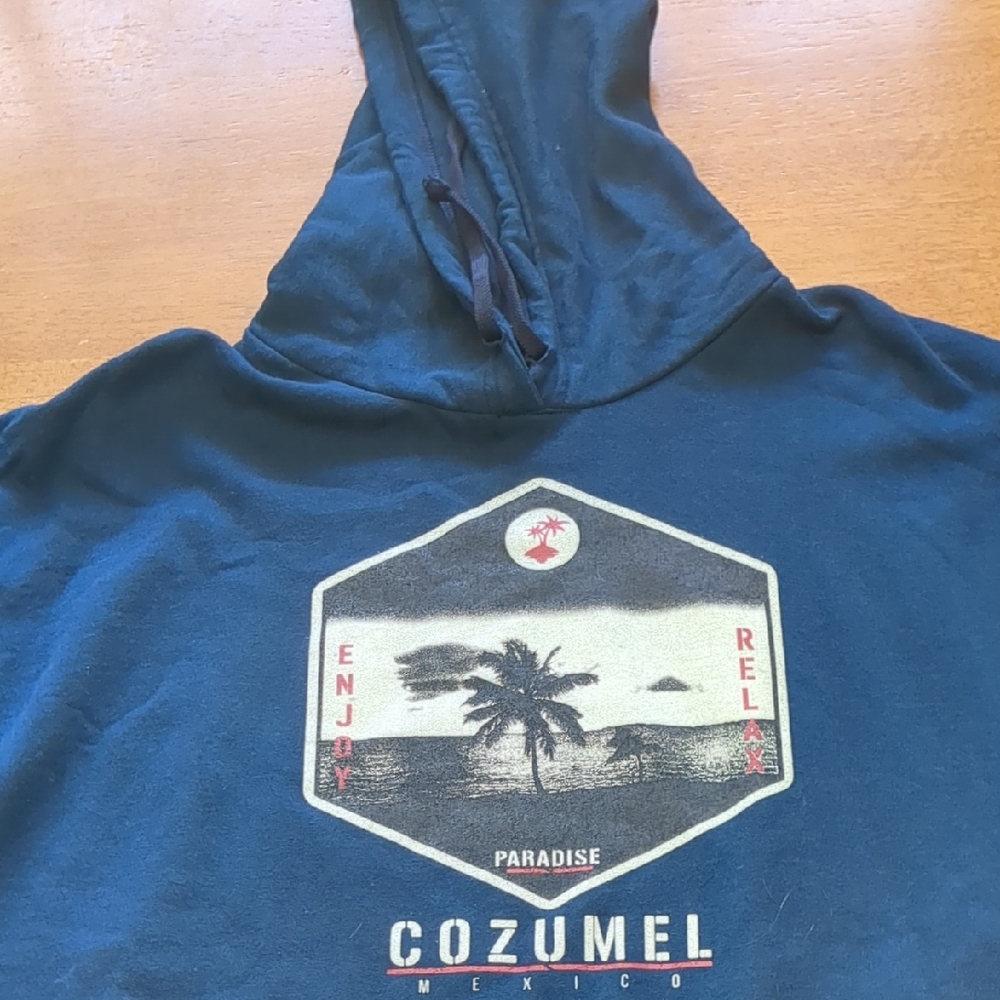 Cozumel  Blue Hoodie